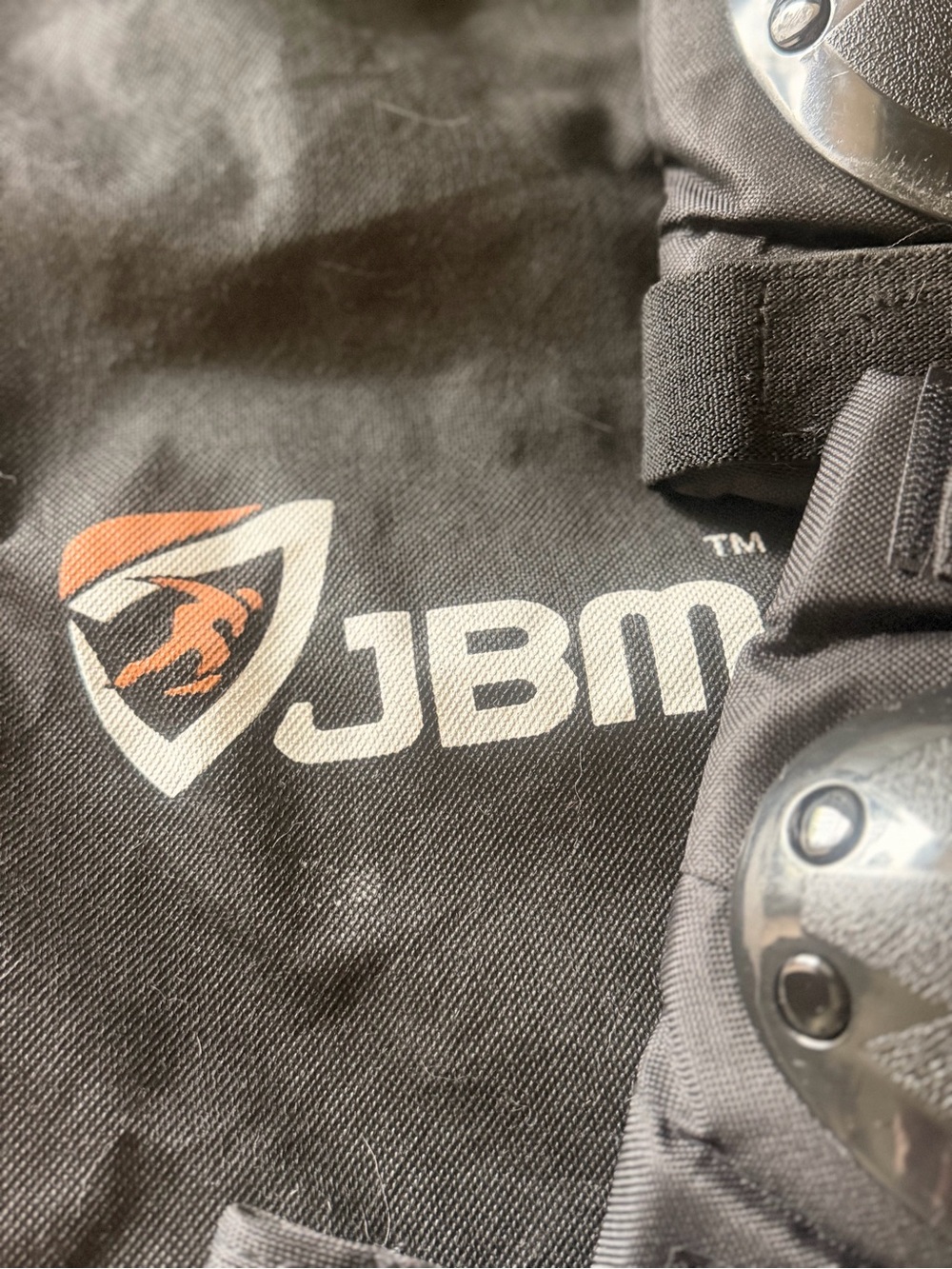 JBM Black Protective Knee and Elbow Pad Set - Picture 5 of 5
